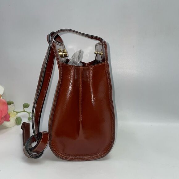 Cristian Leather Shoulder Bag - Picture 4 of 10